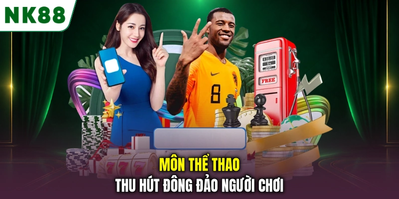Môn thể thao thu hút đông đảo người chơi